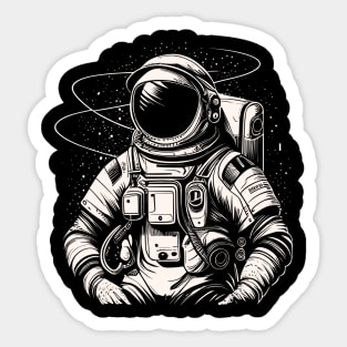 Rocket Man Sticker
